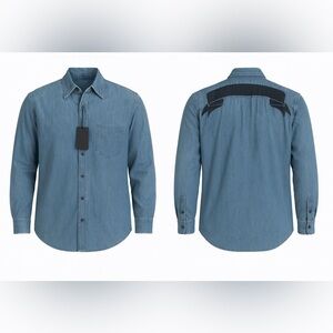 NWT Man X One Teaspoon Denim Shirt Western Vintage‎ Banner